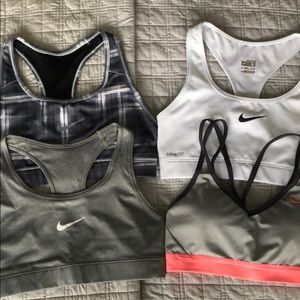 COPY - Nike Sports Bras Size Small - set of 4